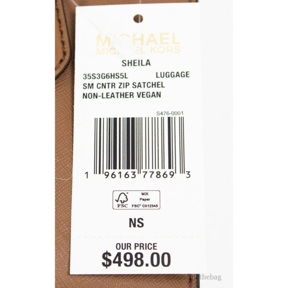 Michael Kors Tan Leather Satchel - Picture 5 of 10